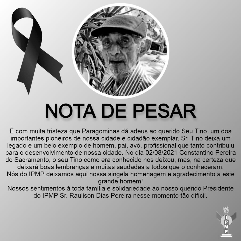 Nota de Pesar